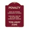 Signmission Penalty $250 1st Offense Subsequent Offenses $250 Min. and or Up to 90 Days Community, BU-1824-23333 A-DES-BU-1824-23333 - alternate 1